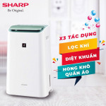 Máy lọc không khí kết hợp hút ẩm Sharp DW-E16FA-W