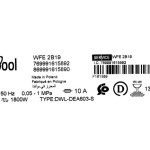 Máy rửa bát độc lập Whirlpool WFE 2B19 13 bộ