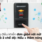 Nồi cơm nắp rời Sharp KSH-218SNV-SF 1.8 lít
