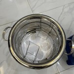 Nồi đa năng Sharp KN-MC90V-ST (Kèm 3 Phụ kiện Nồi Sứ, Khay Hấp Inox, Giá đỡ Inox)  - NGỪNG KINH DOANH