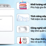 Máy sấy thông hơi Whirlpool 15 Kg 3LWED4815FW0