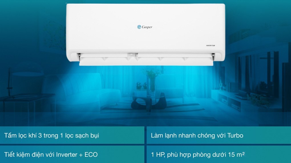 Product Điều hòa Casper Inverter 1HP GC-09IS33