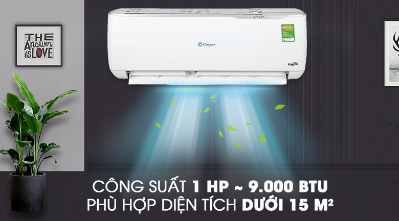 Product Điều hòa Casper 2 chiều Inverter 9.000BTU GH-09TL32