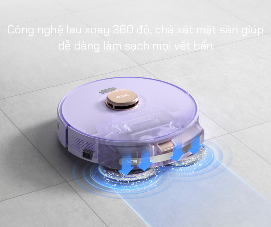 Product INXNI X3 Robot hút bụi lau xoay, Phiên bản Quốc tế  2023